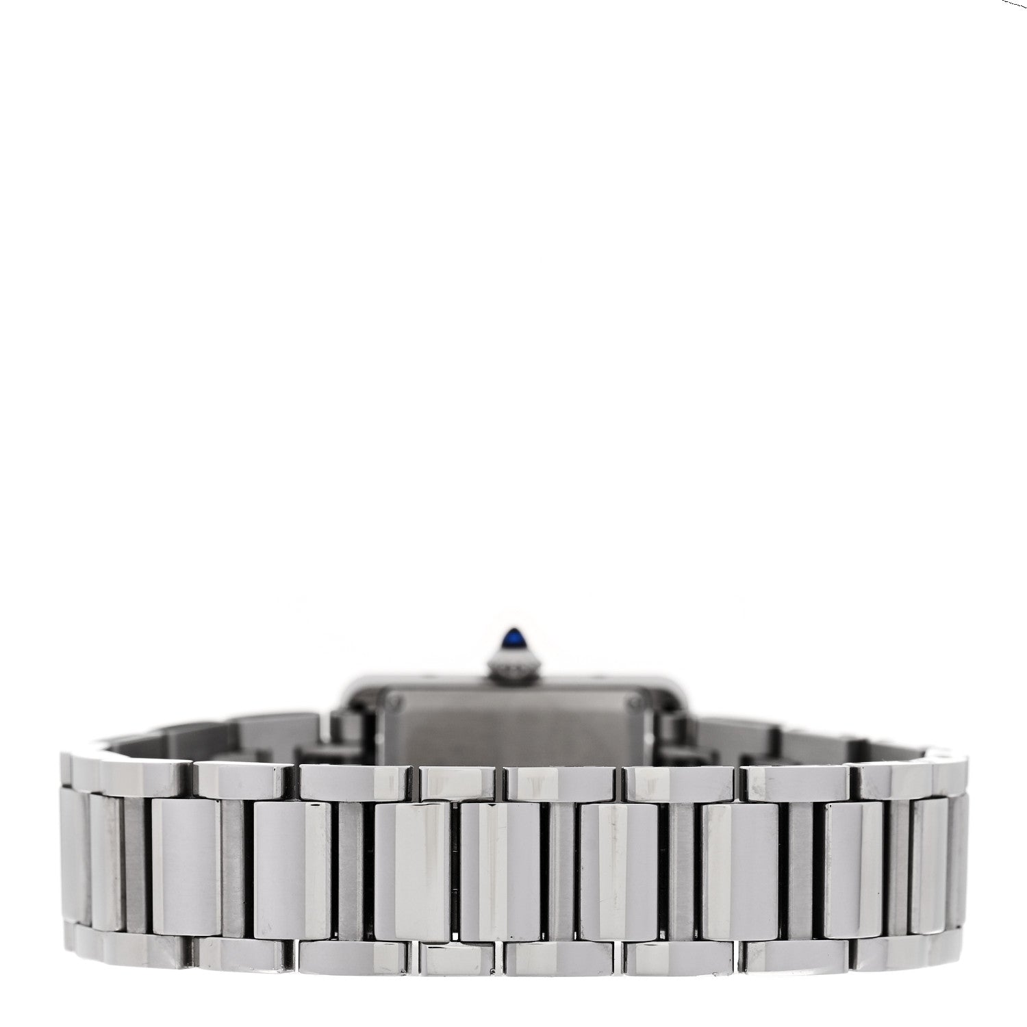 Cartier Stainless Steel 22mm Tank Must Quartz Watch 3 of 7