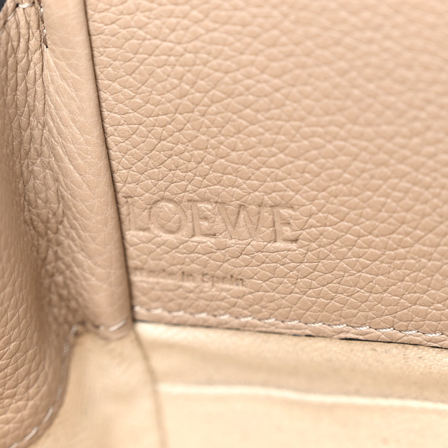 Calfskin Mini Hammock Shoulder Bag Sand Mink