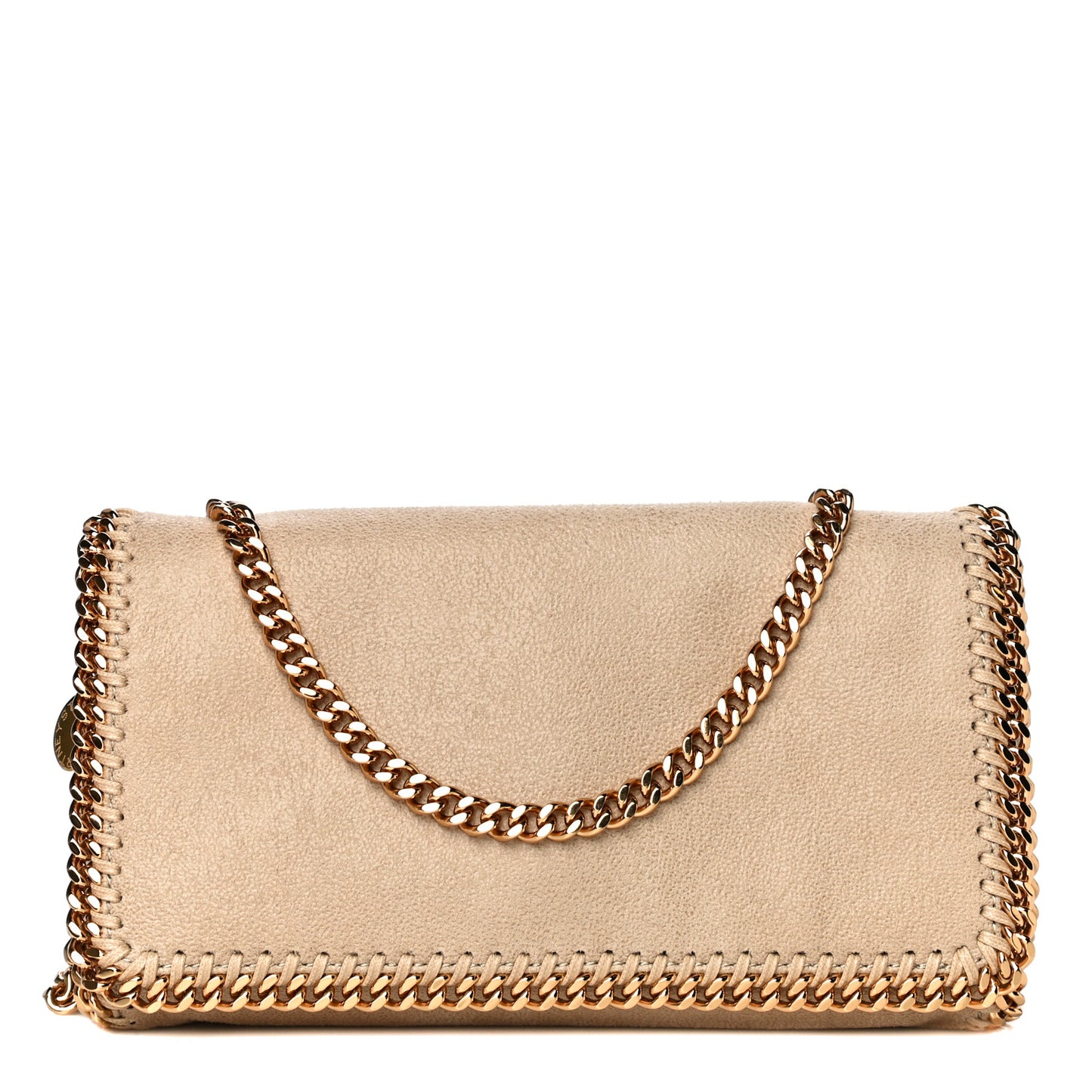 Shaggy Deer Falabella Crossbody Bag Beige