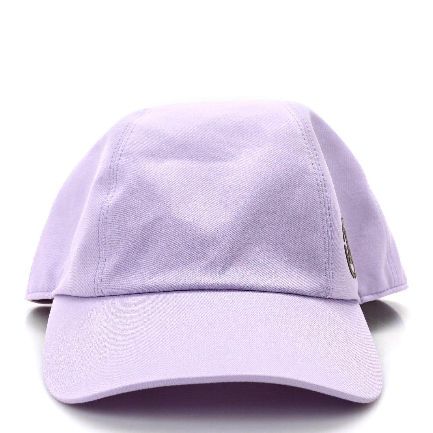 Hermes Cotton Miles H Circle Hat 59 Lilas 3 of 9