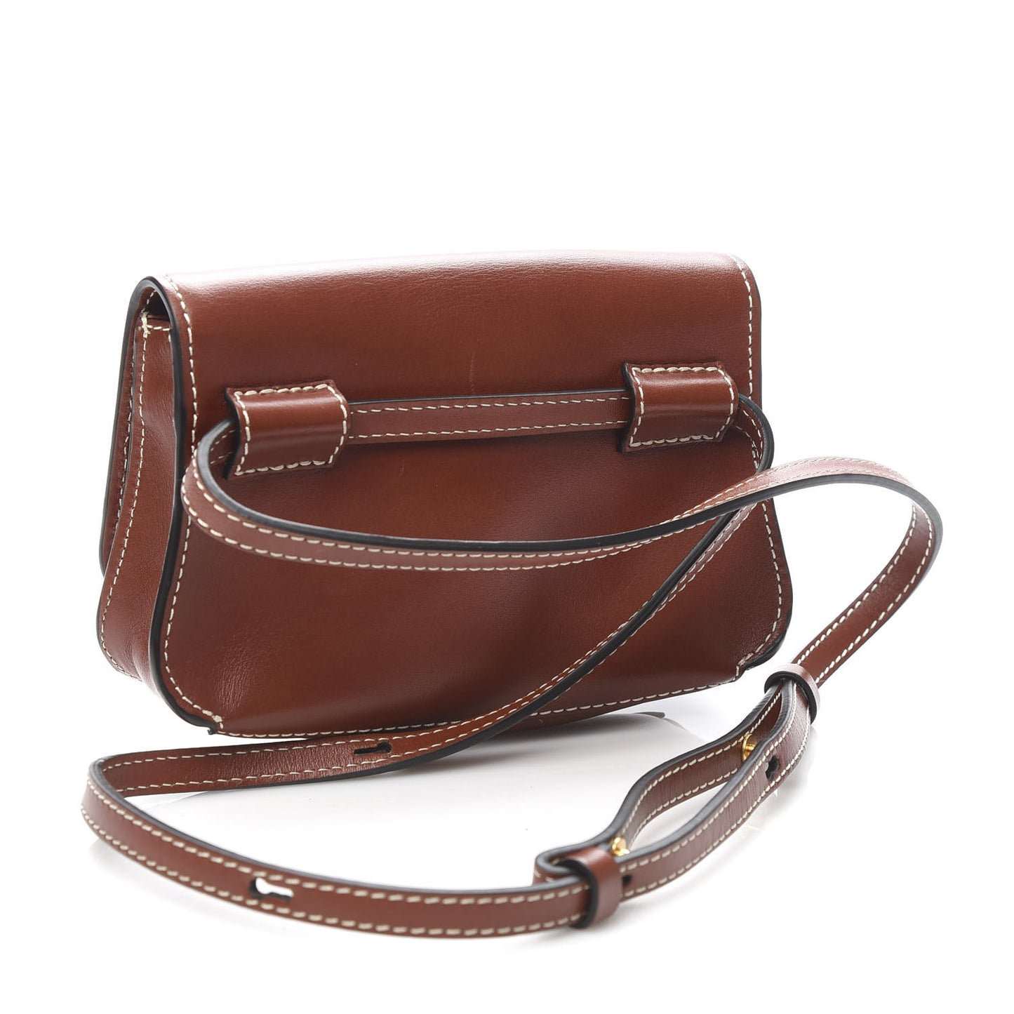 Calfskin Marcie Convertible Belt Bag Caramel