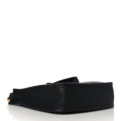 Hermes Taurillon Clemence Evelyne TPM Black 4 of 11