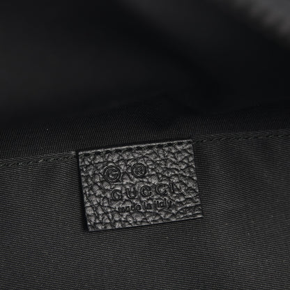 Gucci Nylon Monogram Fanny Pack Belt Bag Black 7 of 7