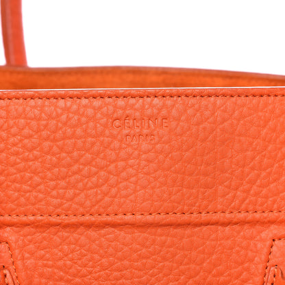 Celine Bullhide Calfskin Medium Phantom Luggage Burnt Orange 7 of 12