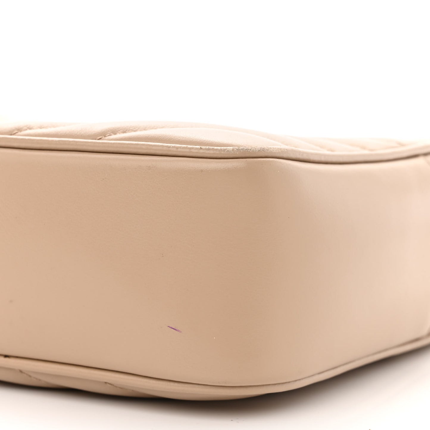 Calfskin Matelasse Monogram Lou Camera Bag Dark Beige