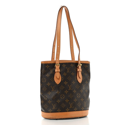 Louis Vuitton Monogram Petit Bucket 23 4 of 17