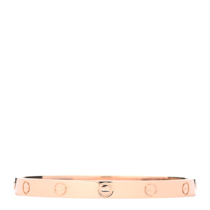Cartier 18K Pink Gold LOVE Bracelet 18 3 of 5