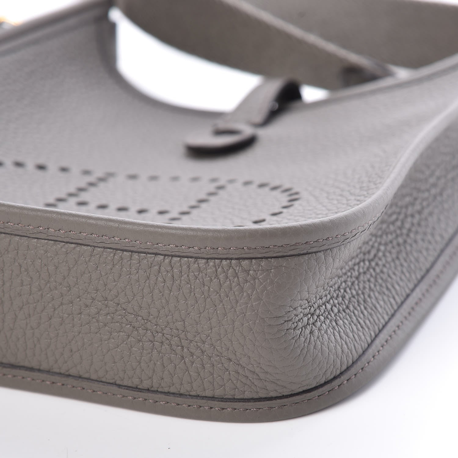 Hermes Taurillon Clemence Evelyne TPM Etain 9 of 10