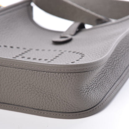Hermes Taurillon Clemence Evelyne TPM Etain 9 of 10