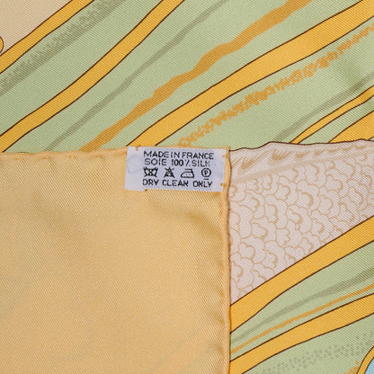 Hermes Silk A Contres Courant Scarf 90 5 of 5