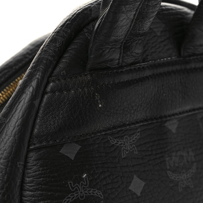 MCM Visetos Studded Small Stark M Backpack Black 9 of 9