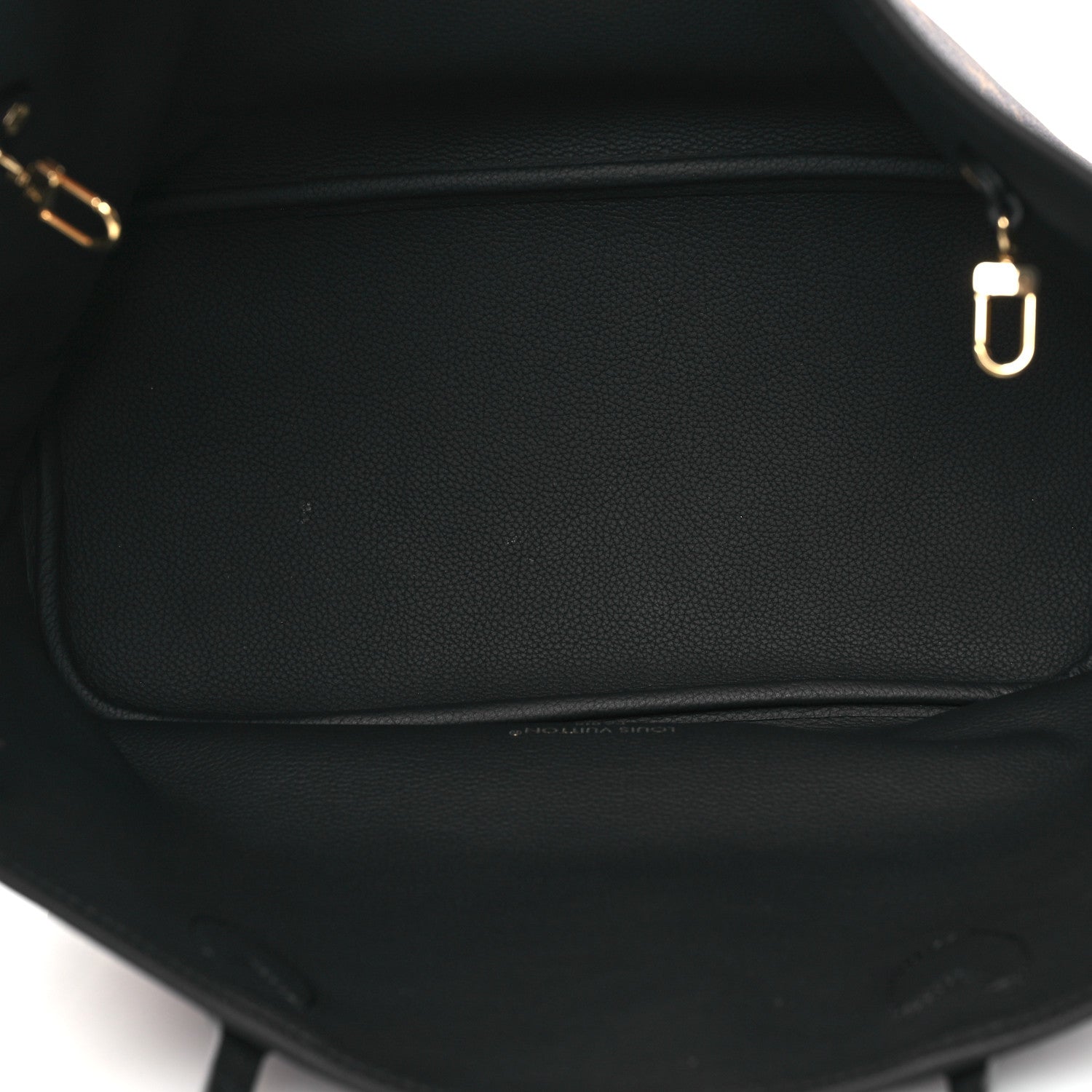 Louis Vuitton Monogram Calfskin Neo Neverfull Inside Out MM Black 9 of 19