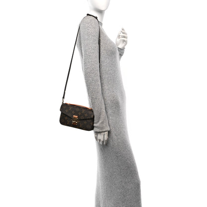 Louis Vuitton Monogram Pochette Metis East West 2 of 12
