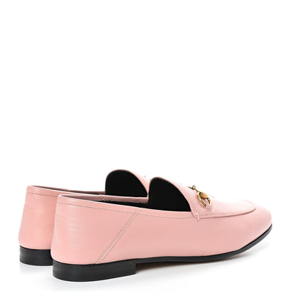Gucci Lambskin Womens Brixton Horsebit Loafers 39 Perfect Pink 4 of 8