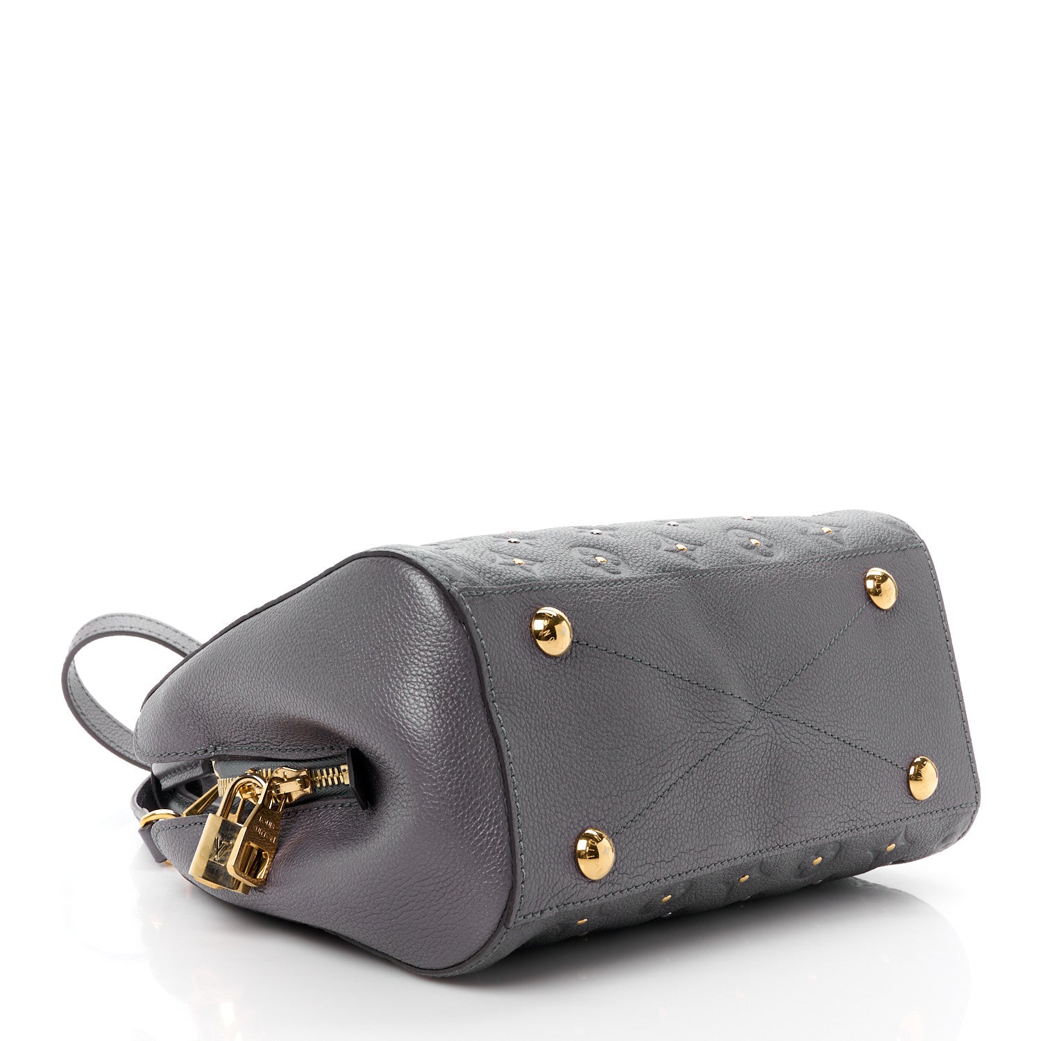 Louis Vuitton LOUIS VUITTON Empreinte Studded Montaigne BB Gris Silver 4 of 16