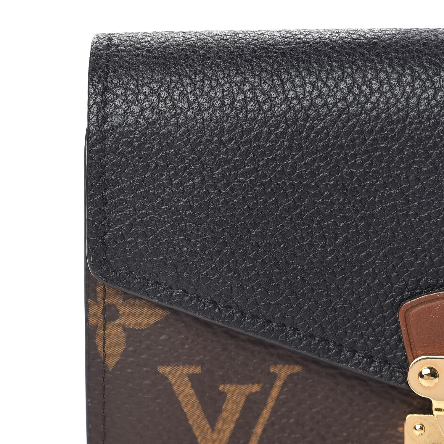 Louis Vuitton Monogram Pallas Compact Wallet NM Black 11 of 12