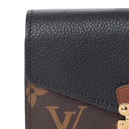 Louis Vuitton Monogram Pallas Compact Wallet NM Black 11 of 12