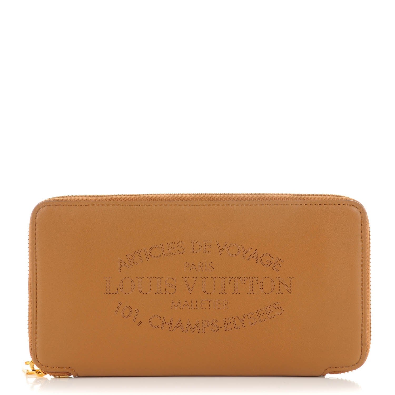 Louis Vuitton Veau Soie Iena Wallet Noisette 1 of 7