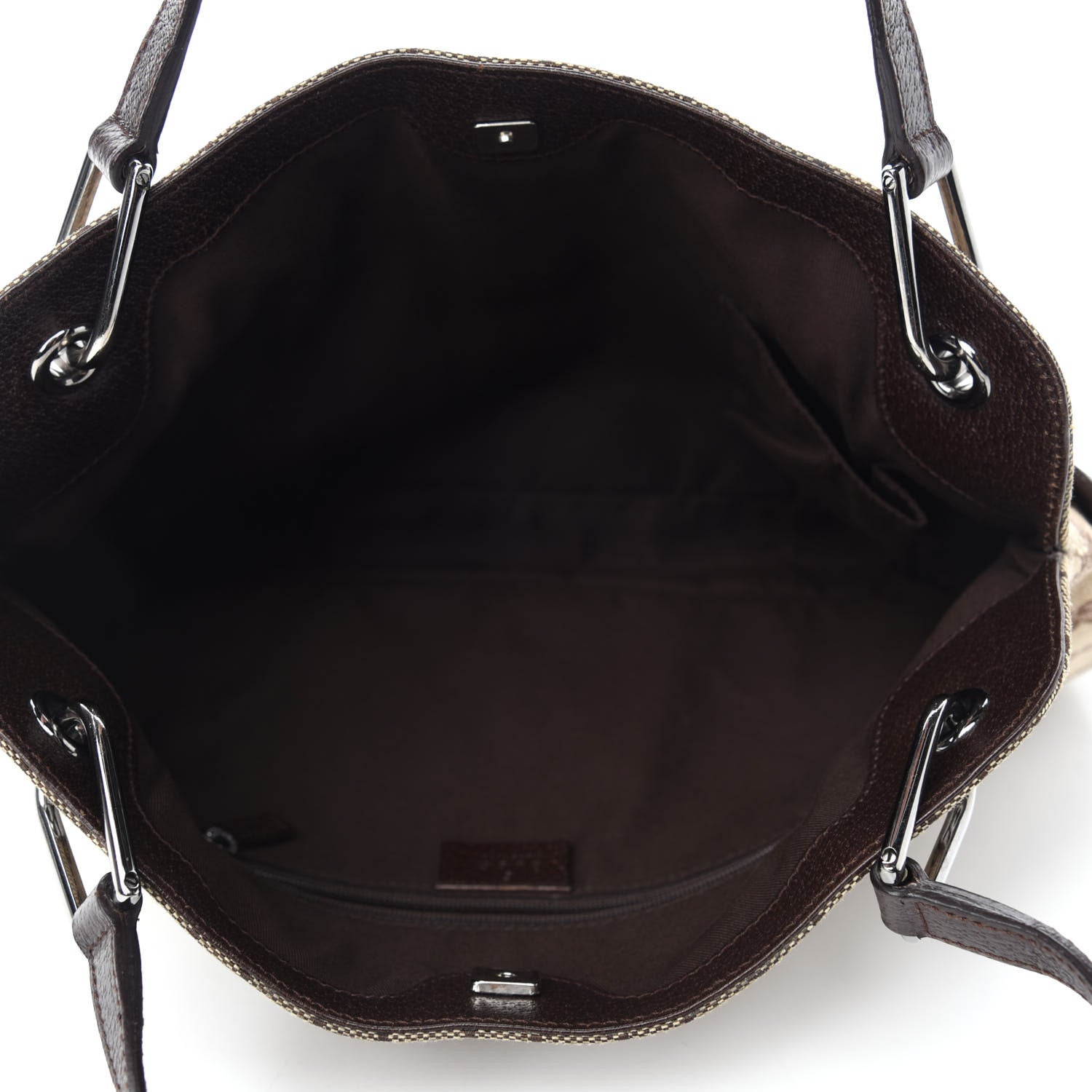 Gucci Monogram Medium Eclipse Shoulder Bag Dark Brown 5 of 10