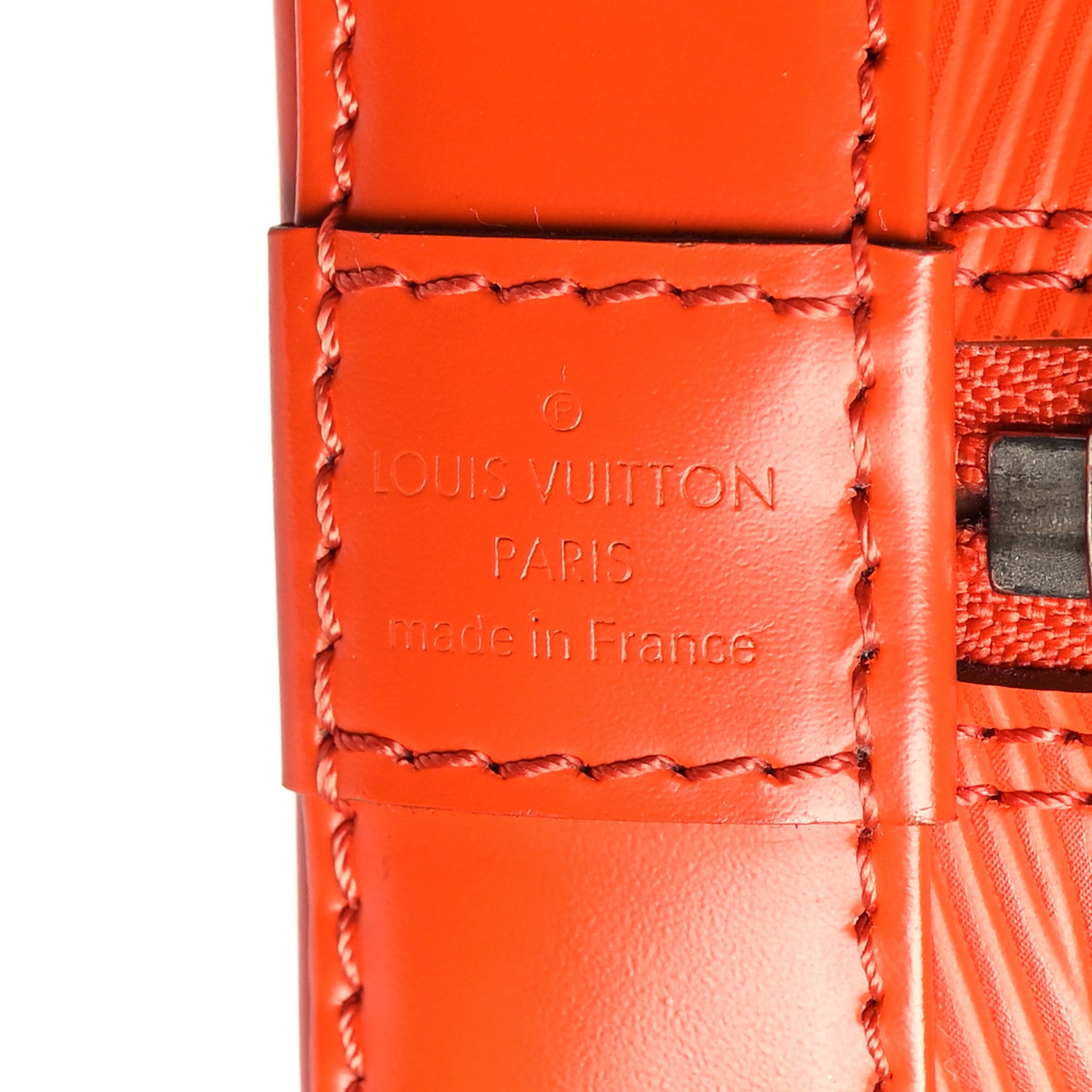 Louis Vuitton Epi Alma BB Piment 6 of 10