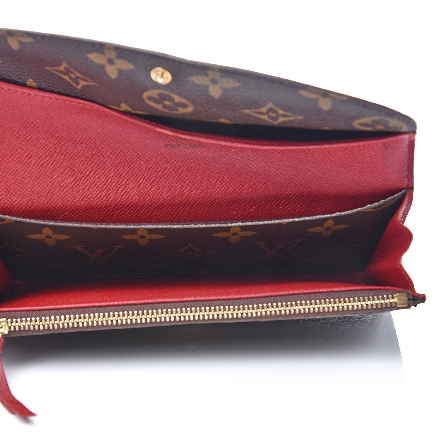 Monogram Emilie Wallet Fuchsia