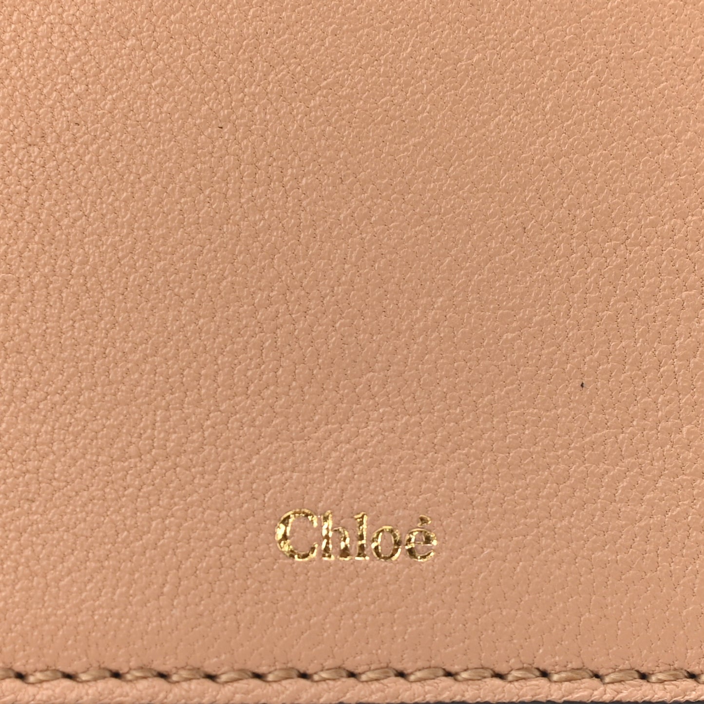Calfskin Zip Pouch Beige