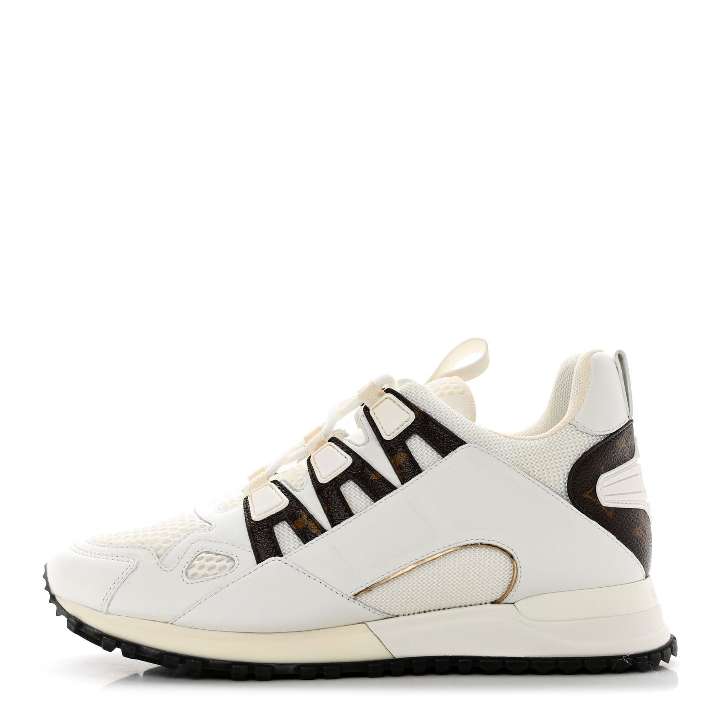 Calfskin Run Away Sneakers 39 White