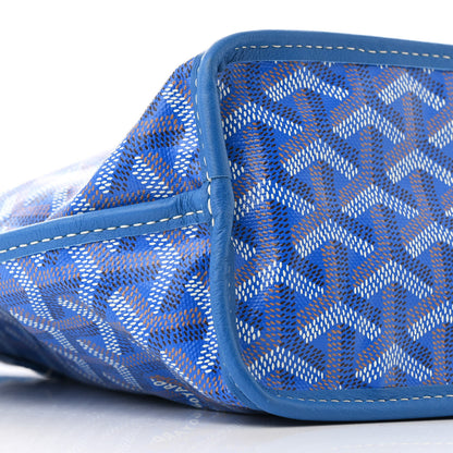 Goyard Goyardine Reversible Mini Anjou Sky Blue 16 of 19
