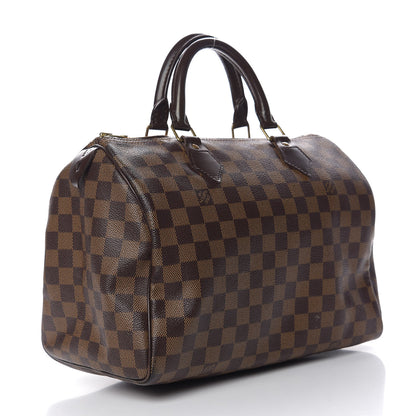Louis Vuitton Damier Ebene Speedy 30 2 of 11