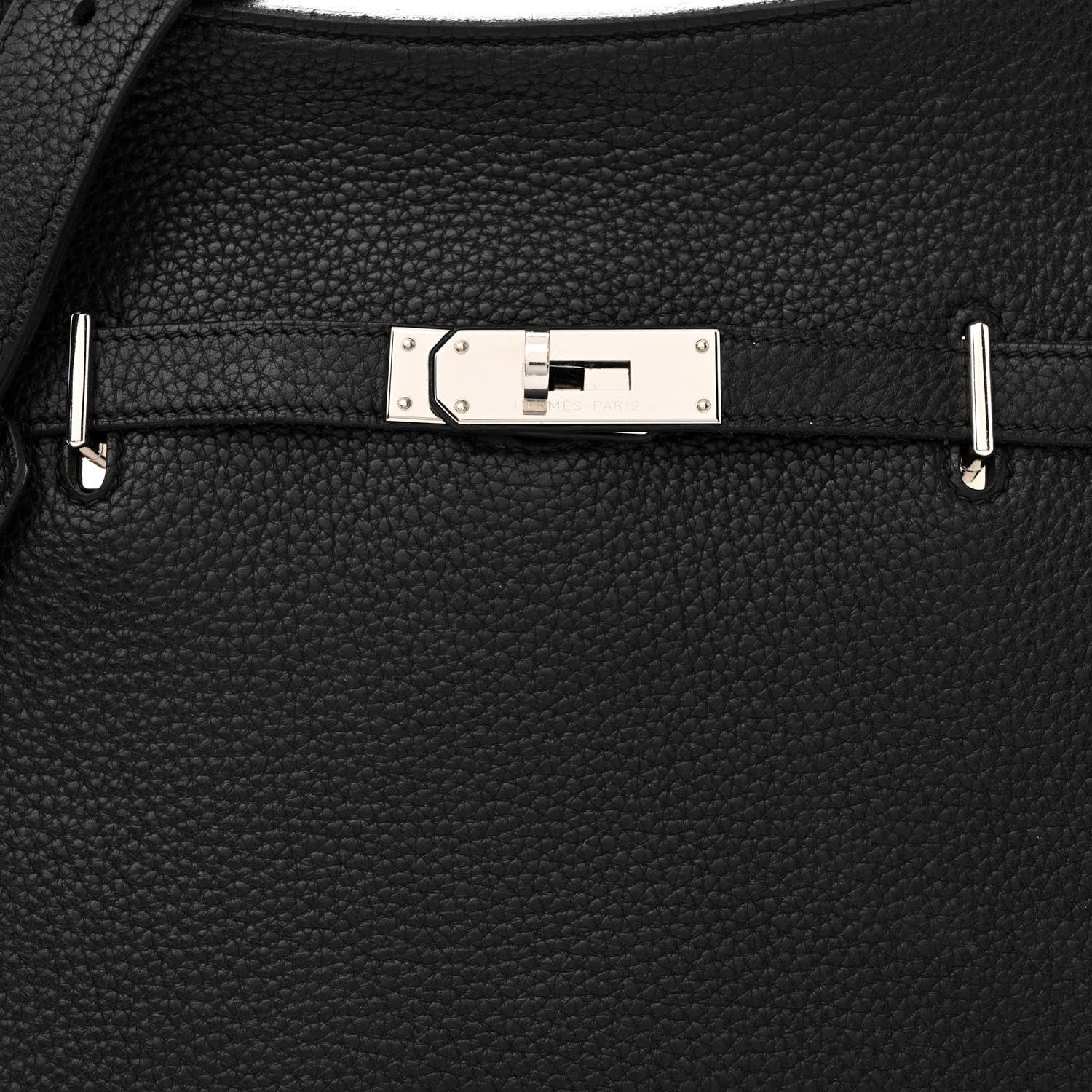 Hermes Taurillon Clemence Jypsiere 28 Black 8 of 10