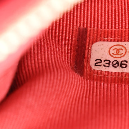 Chanel Caviar Quilted Small Clutch With Chain Pink 10 of 15