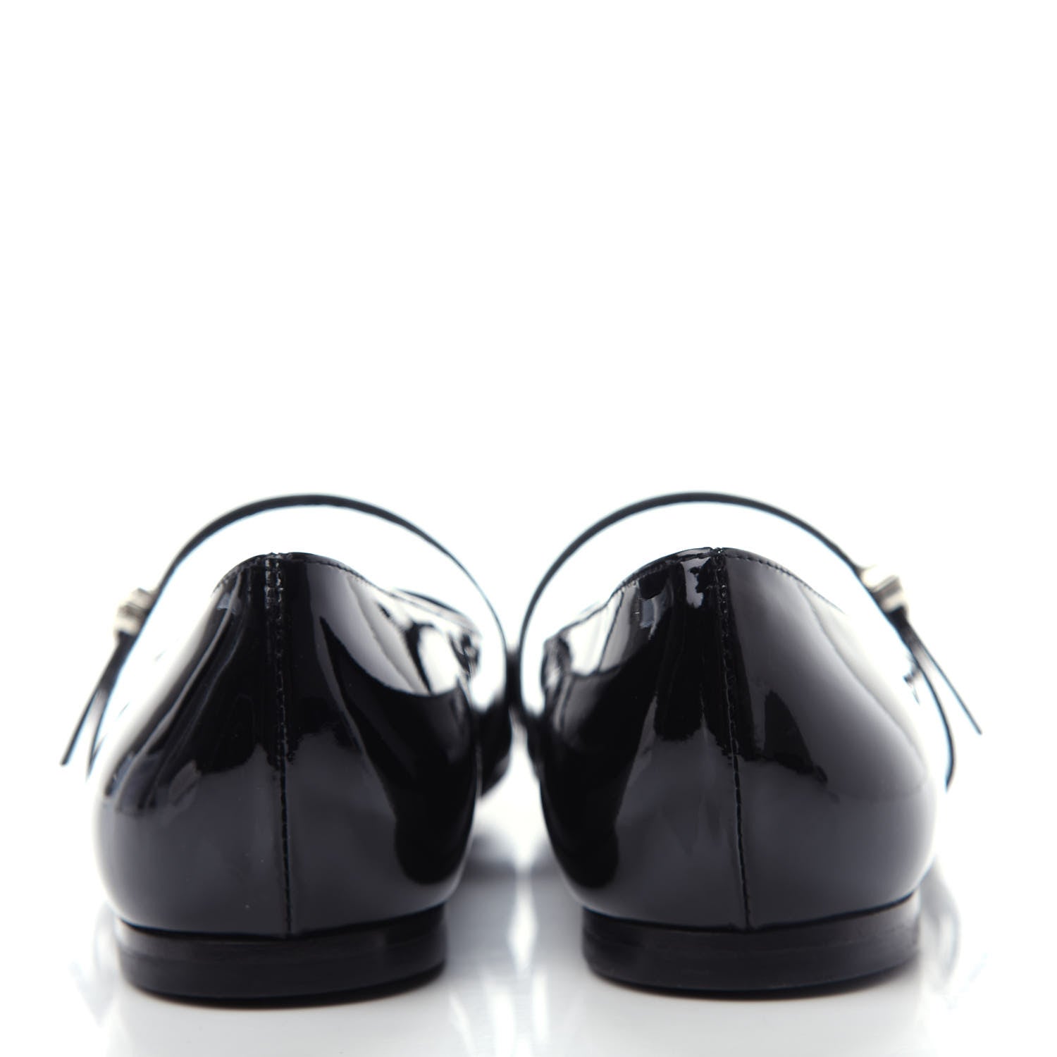 Louis Vuitton Patent Uniformes Ballet Flats 35 Black 7 of 10