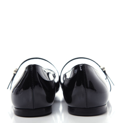 Louis Vuitton Patent Uniformes Ballet Flats 35 Black 7 of 10