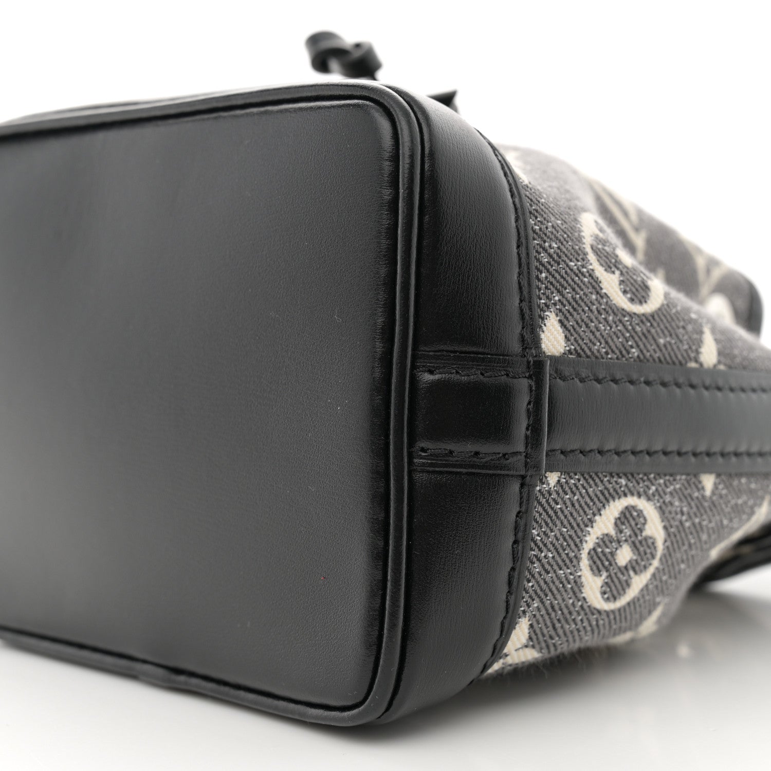 Louis Vuitton Monogram Jacquard Denim Nano Noe Bleu 9 of 10