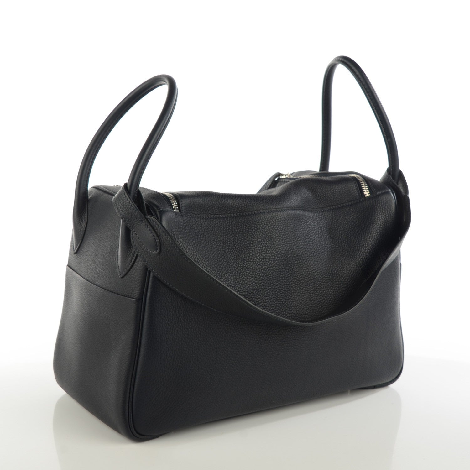 Hermes Taurillon Clemence Lindy 34 Indigo 3 of 9