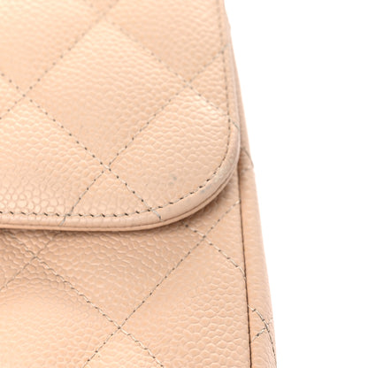 Chanel Caviar Quilted Jumbo Double Flap Beige Clair 22 of 27