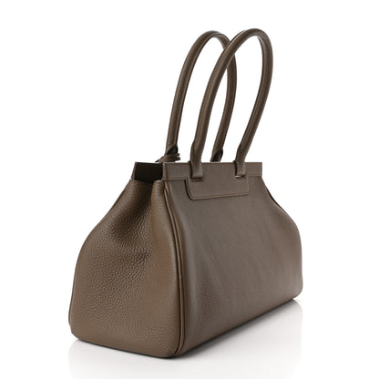 Moynat Taurillon Gex Pauline Tote Tourterelle 3 of 9