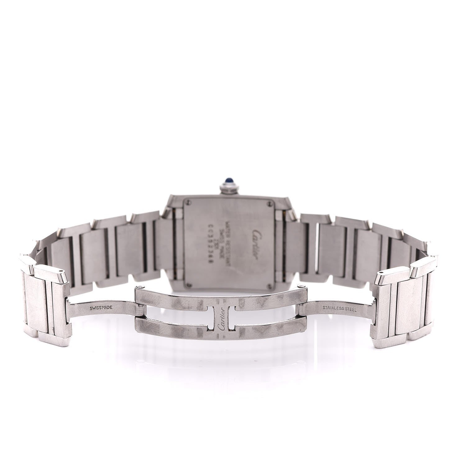 Cartier Stainless Steel 25mm Tank Francaise Quartz Watch 4 of 5
