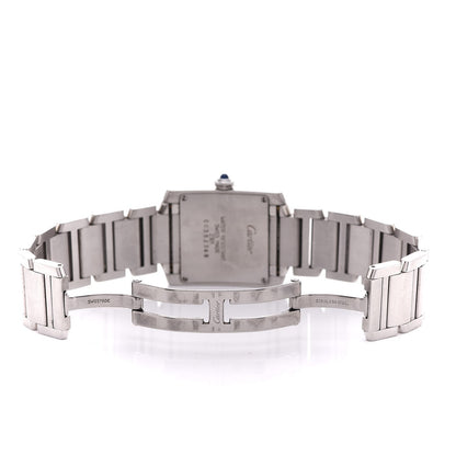 Cartier Stainless Steel 25mm Tank Francaise Quartz Watch 4 of 5