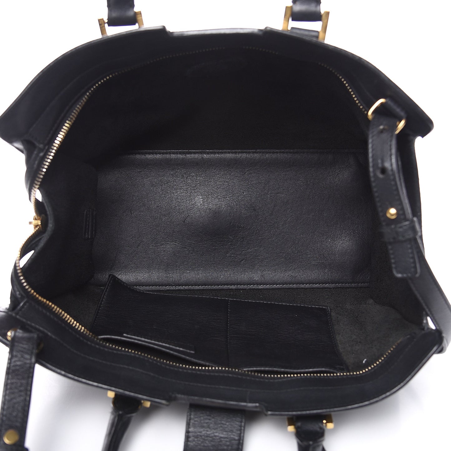 Calfskin Small Classic Y Cabas Black