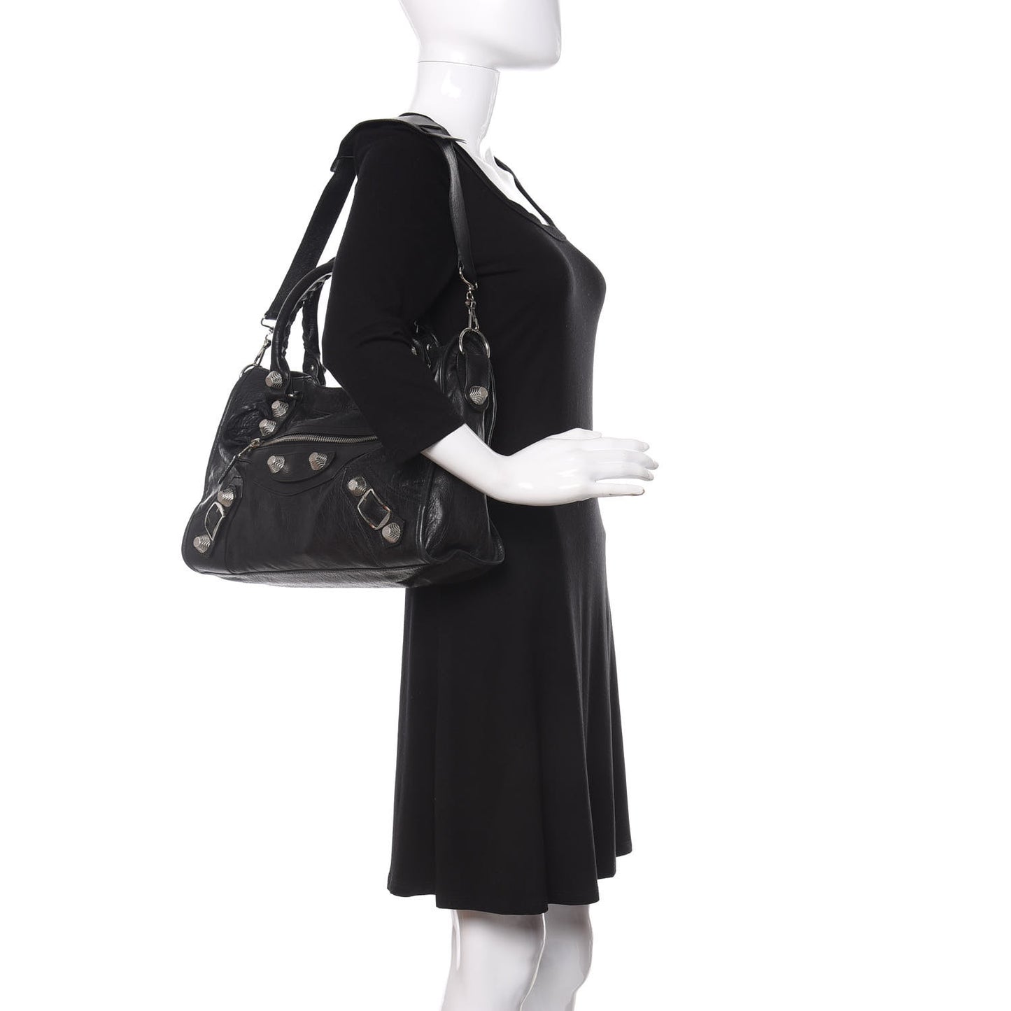 Agneau Giant 21 Silver Hardware City Black
