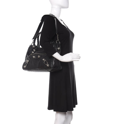 Balenciaga Agneau Giant 21 Silver Hardware City Black 2 of 12