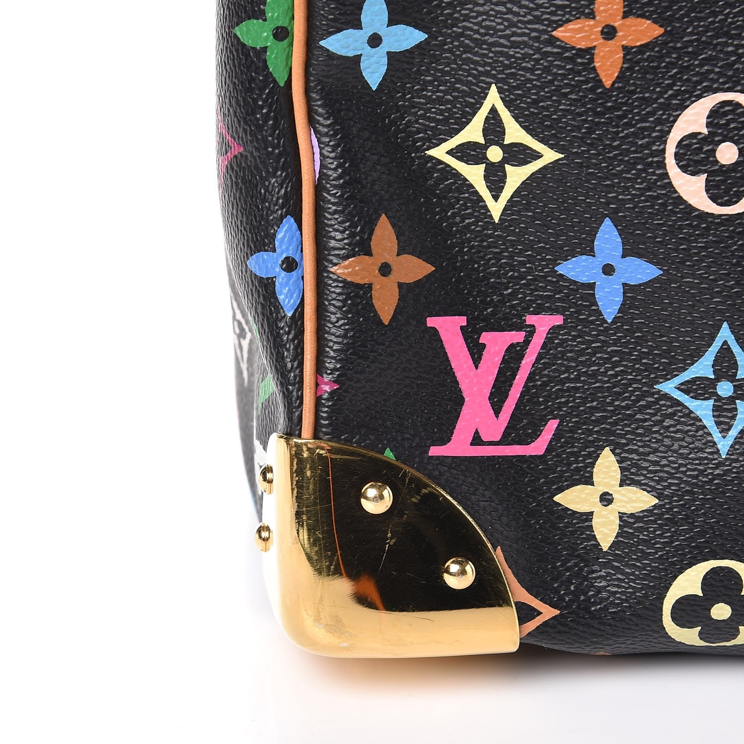 Louis Vuitton Monogram Multicolor Speedy 30 Black 10 of 11