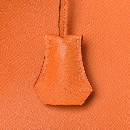 Hermes Epsom Birkin 30 Orange 33 of 35