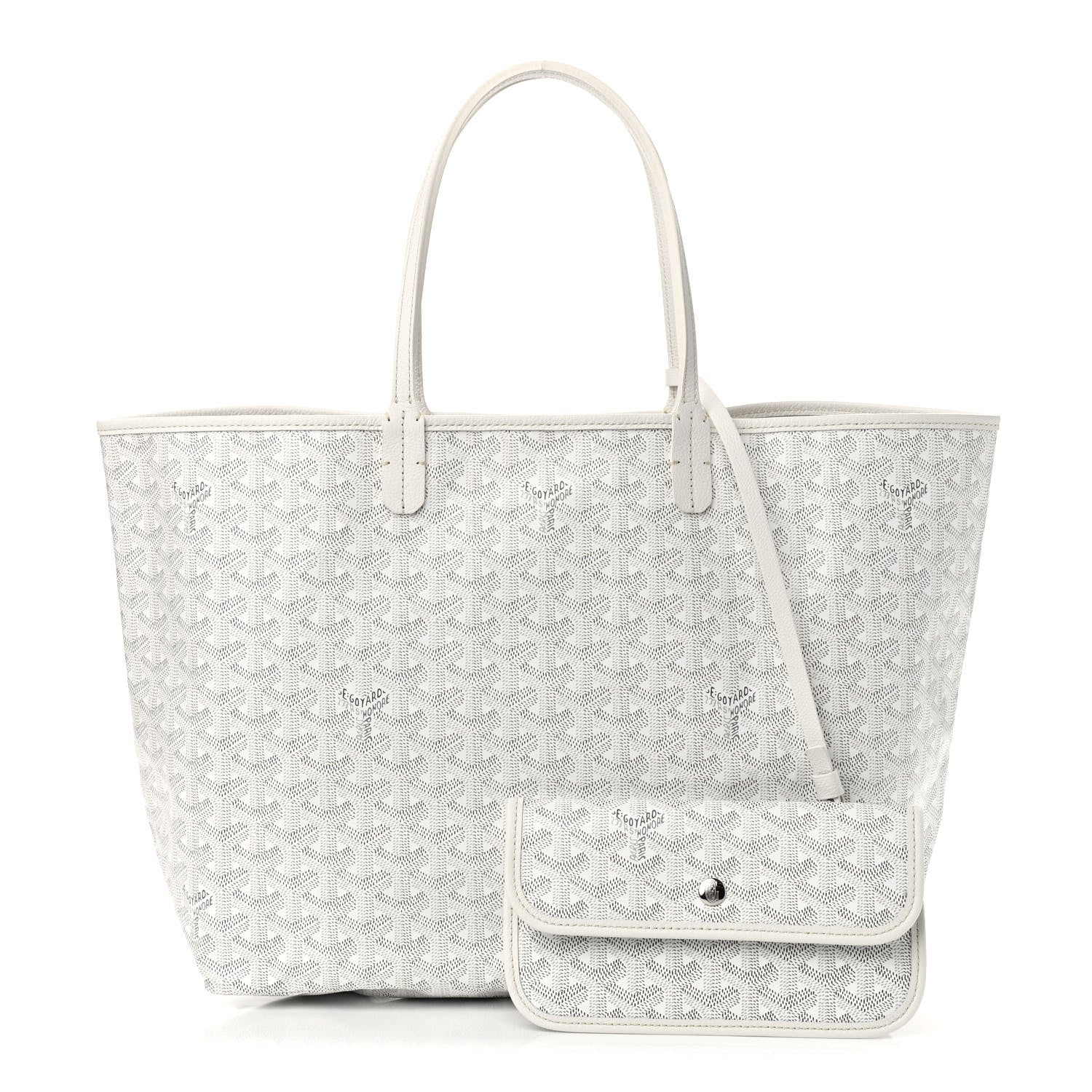Goyard Goyardine Saint Louis PM White 1 of 11