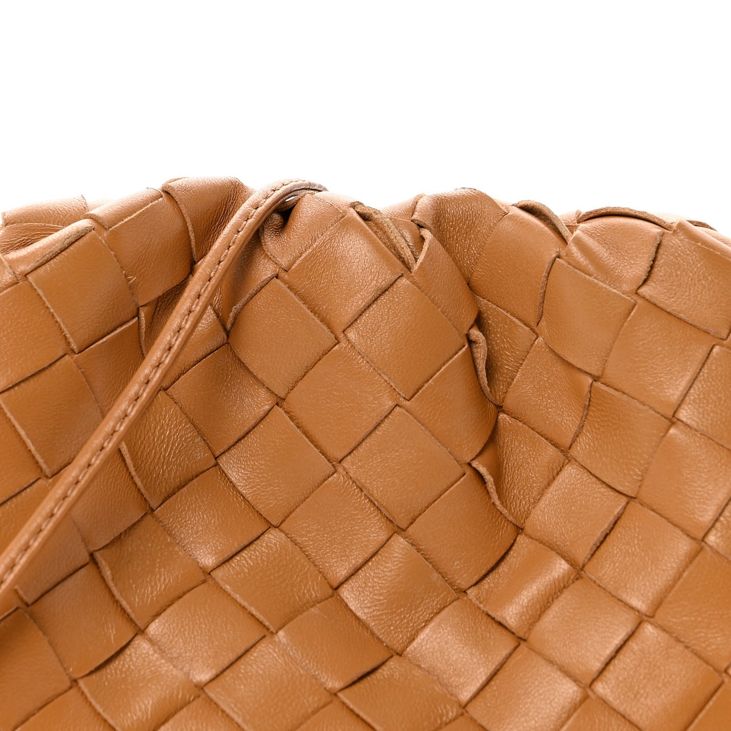 Nappa Intrecciato The Mini Pouch Carmel