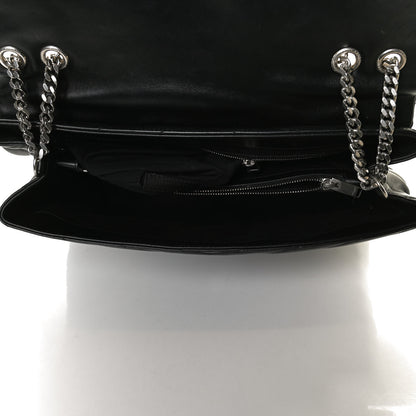Saint Laurent Calfskin Y Quilted Monogram Large Loulou Chain Satchel Black 5 of 21