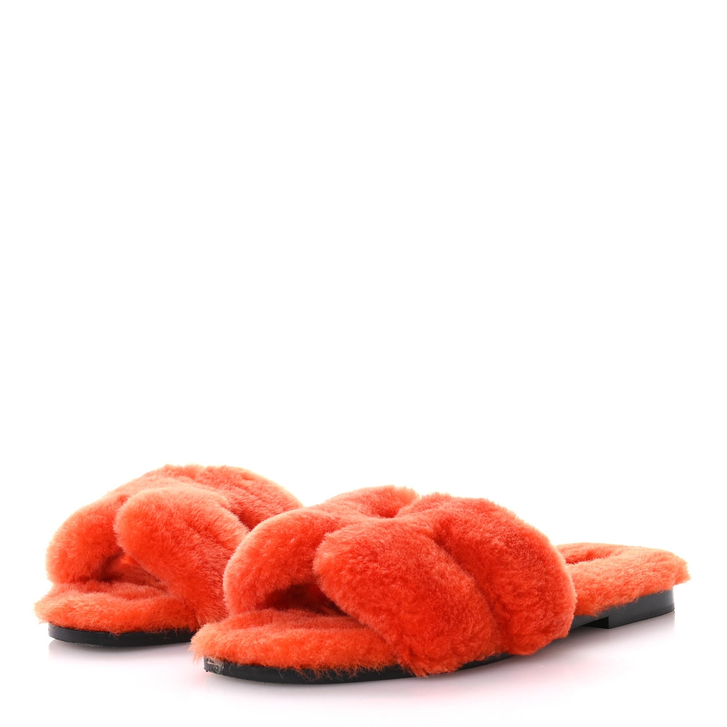 Woolskin Oran Sandals 37 Orange