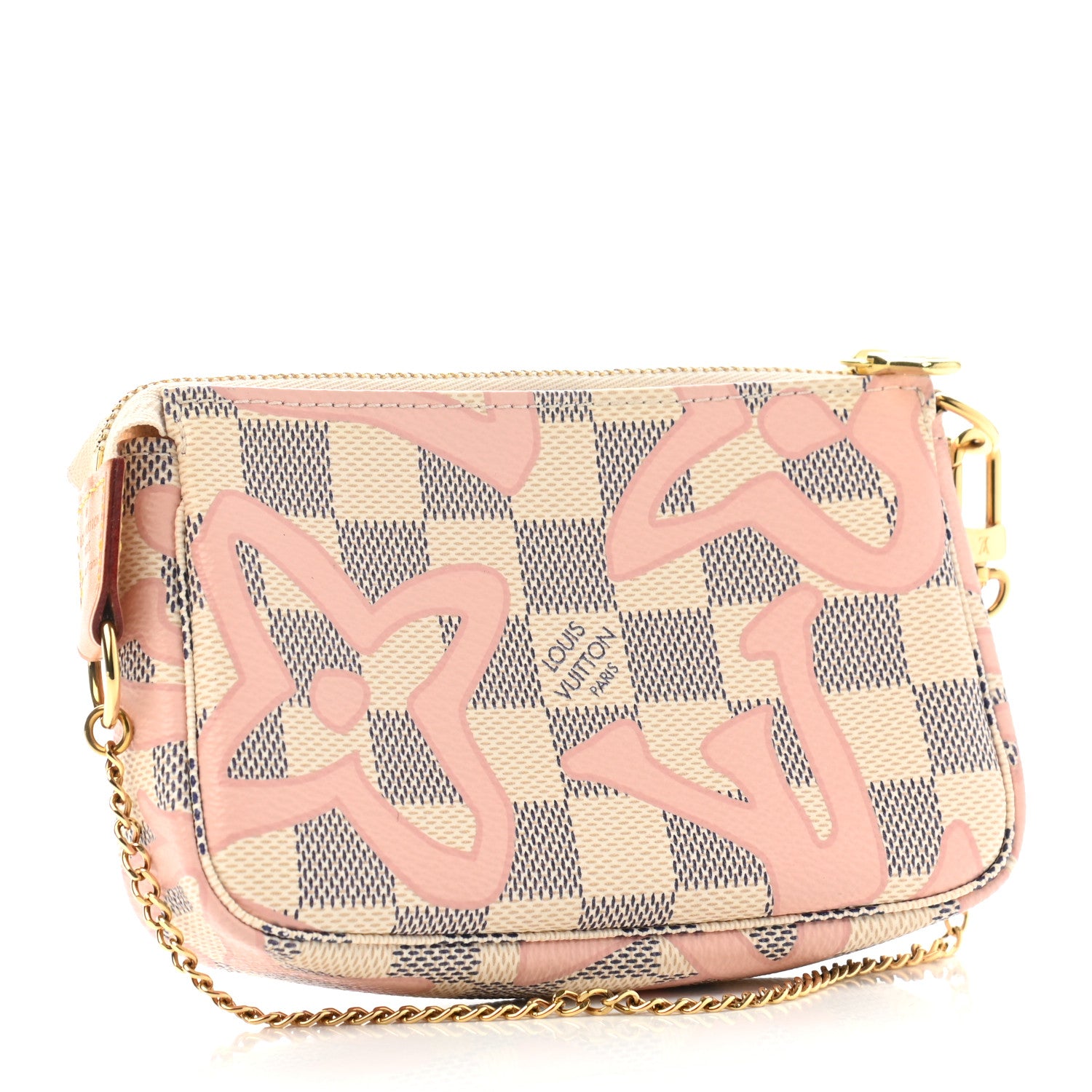Louis Vuitton Damier Azur Tahitienne Mini Pochette Accessories 3 of 8
