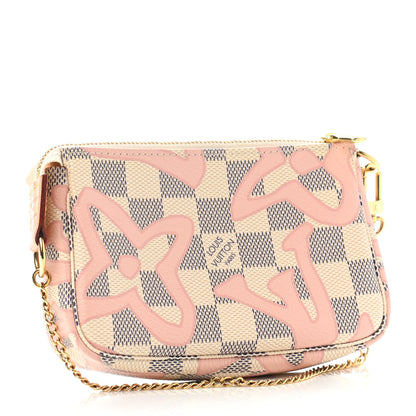 Louis Vuitton Damier Azur Tahitienne Mini Pochette Accessories 3 of 8